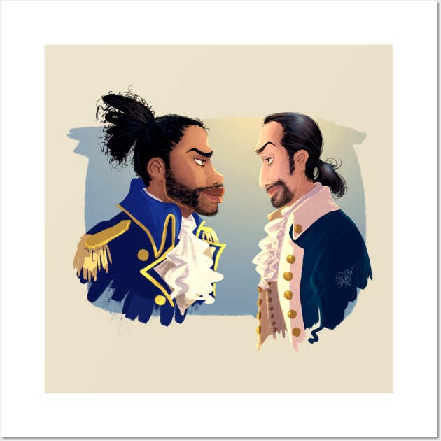 HAMILTON MUSICAL ART Wall Art by MeikeARTS